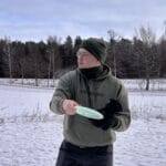 Aikuisten merinovilla tuubihuivi - Metsänvihreä