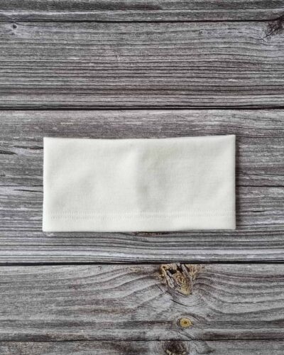 Lasten luonnon valkoinen merinovillapanta.