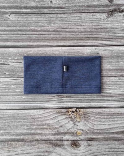 Lasten sininen merinovillapanta.