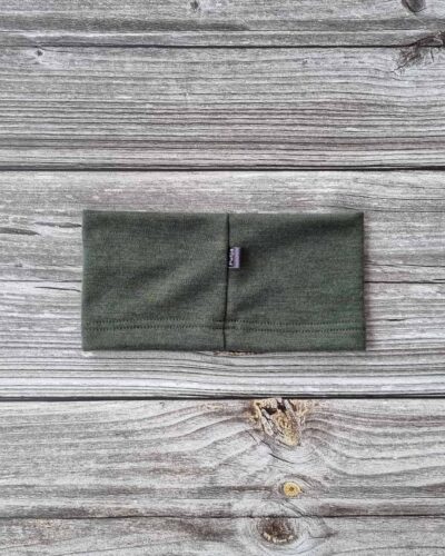 Lasten metsän vihreä merinovillapanta.