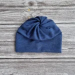 Aikuisten sininen merinovilla ponnaripipo