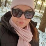 Aikuisten vaaleanpunainen merinovilla kaulahuivi - hartiahuivi