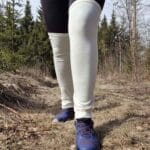 Pitkät merinovillasäärystimet - Luonnonvalkoinen