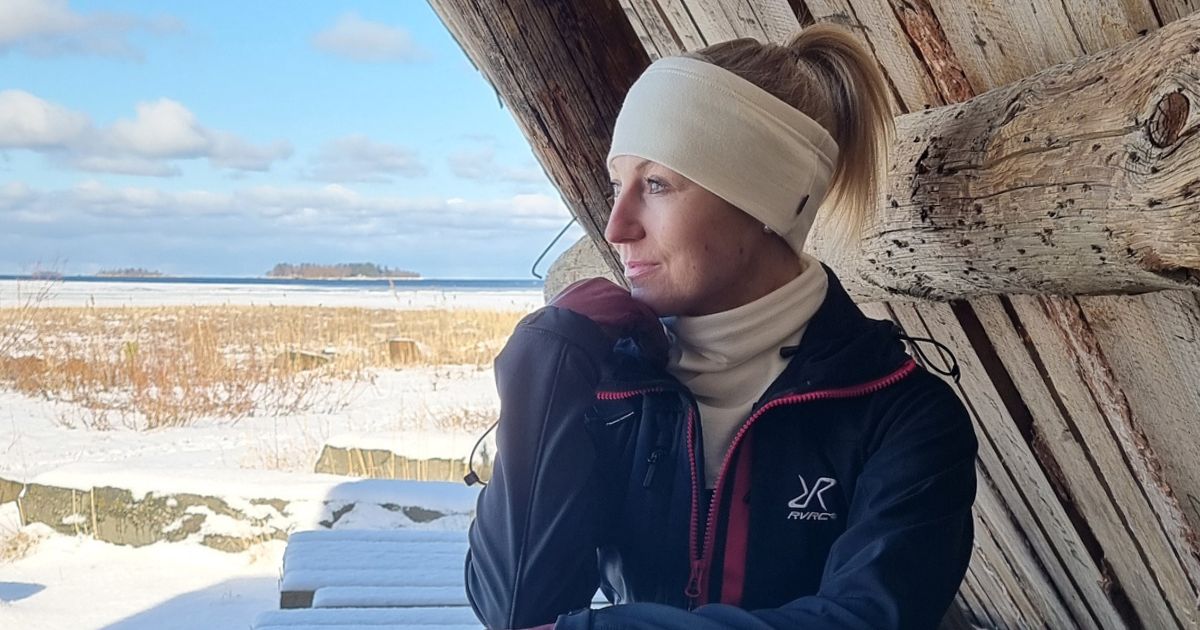 Merinovillapanta ulkoiluun ja juoksuun.