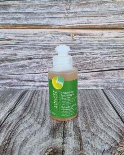 Merinovillan tahranpoistoon Sonett nestemäinen sappisaippua.