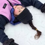 Merino-Mütze mit Zopfloch für Kinder und Jugendliche - Dunkelgrau