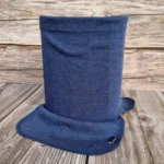 Merino-Halswärmer für Kinder und Jugendliche - Jeansblau
